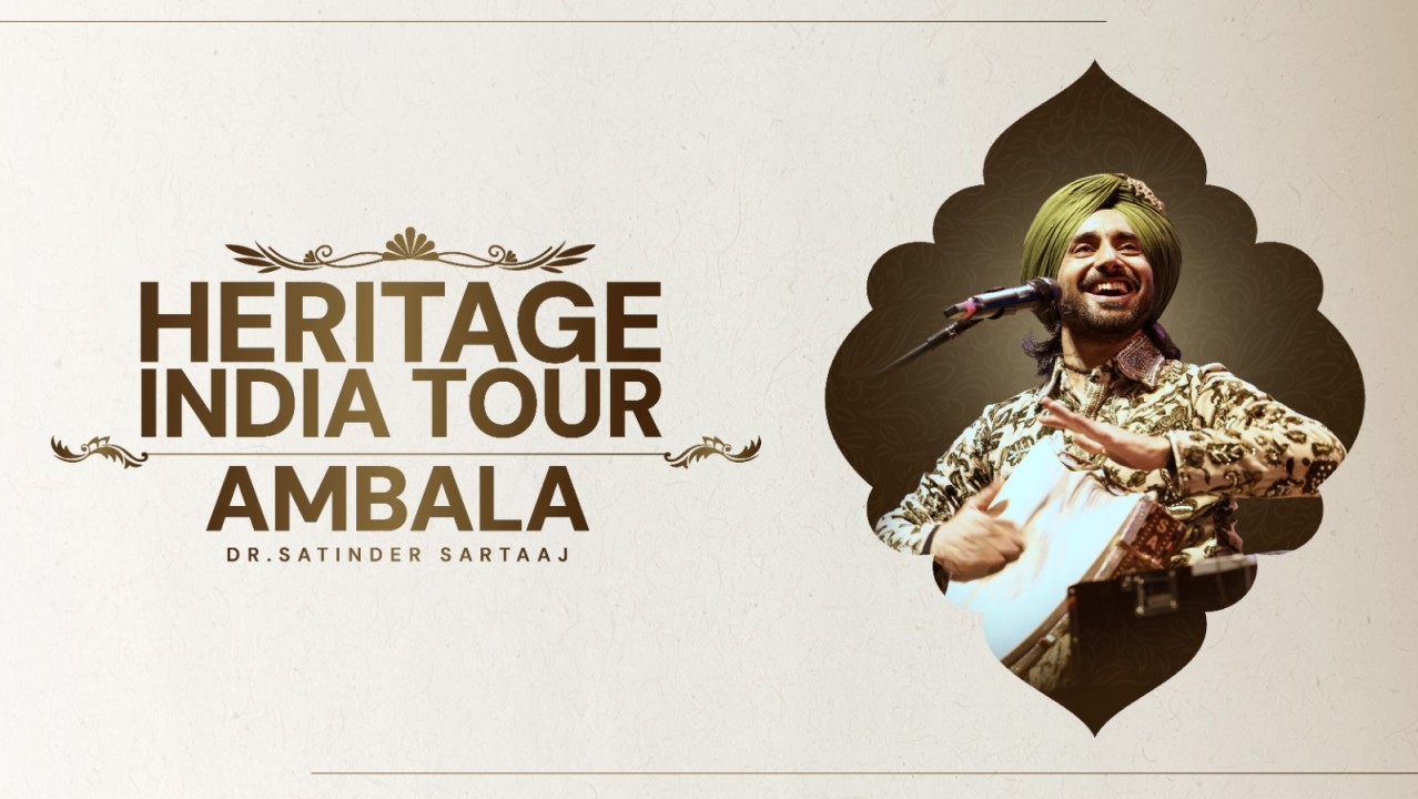 Dr. Satinder Sartaaj Live In Ambala 